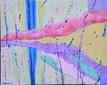 Original Abstract Expressionism Abstract Paintings by Susan Hogan