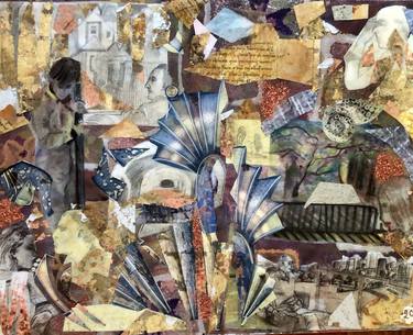 Print of Abstract Expressionism World Culture Collage by Gabriella Di XX Miglia