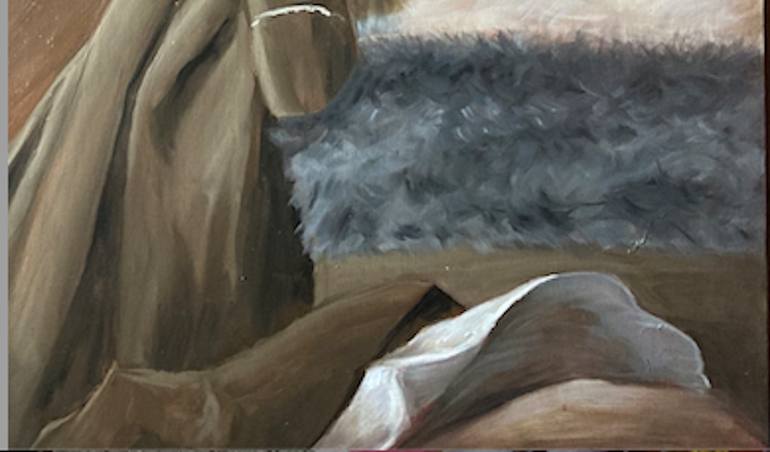 Original Figurative Women Painting by Gabriella Di Xx Miglia