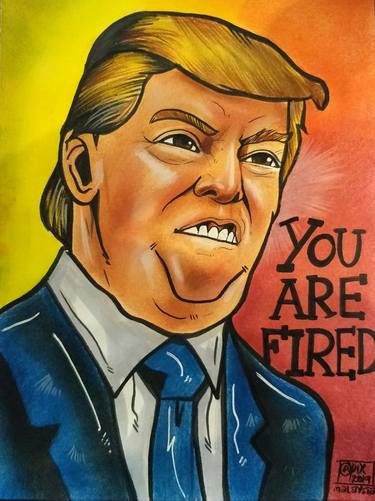Donald trump you are fired thumb