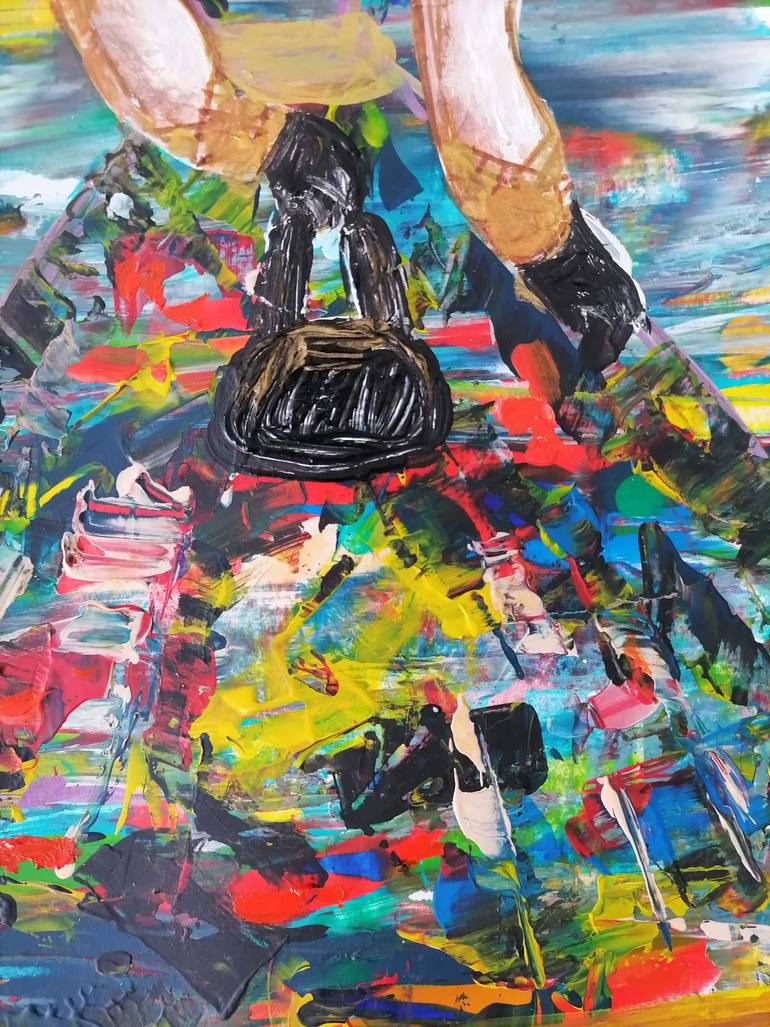 Original Contemporary Women Painting by Wanida Rangcakanok