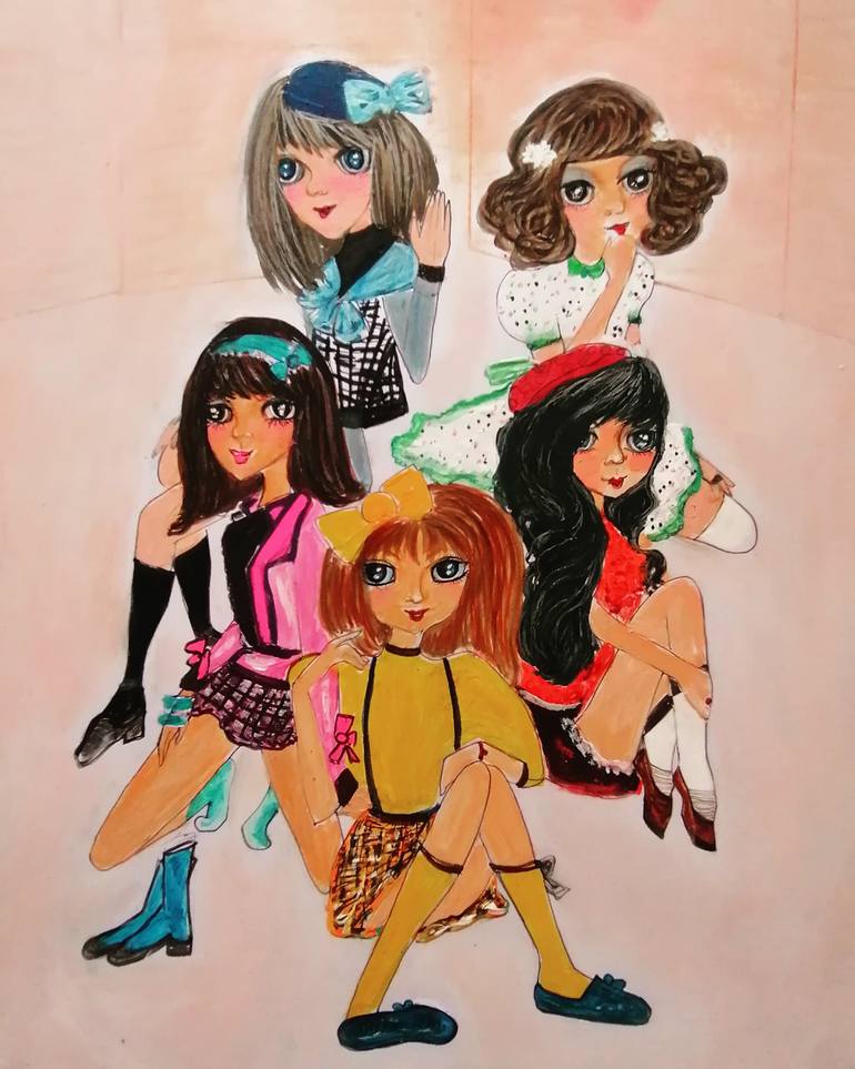 Original Illustration Fantasy Painting by Wanida Rangcakanok