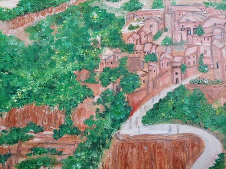 Original Expressionism Abstract Painting by Wanida Rangcakanok