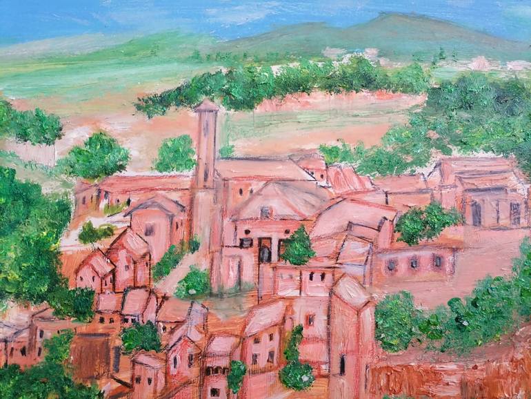 Original Expressionism Abstract Painting by Wanida Rangcakanok