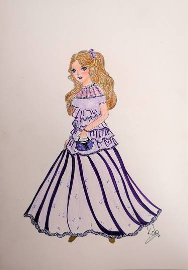 Original Modernism Fantasy Drawings by Wanida Rangcakanok