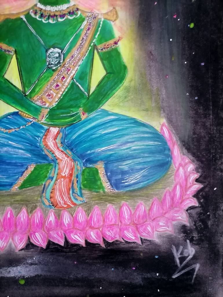 Original Expressionism Still Life Painting by Wanida Rangcakanok