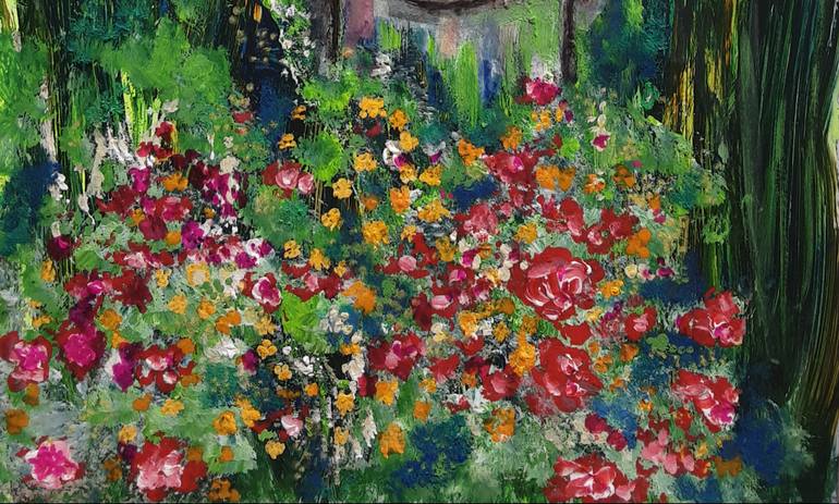 Original Impressionism People Painting by Wanida Rangcakanok