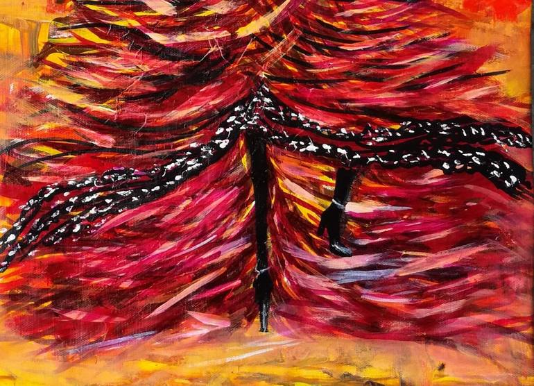 Original Impressionism Fashion Painting by Wanida Rangcakanok
