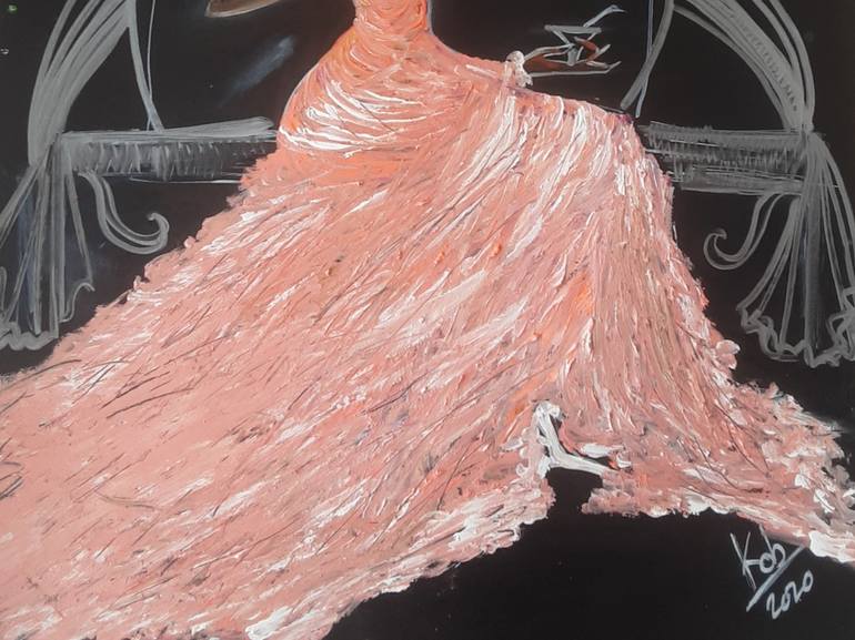 Original Expressionism Fantasy Painting by Wanida Rangcakanok