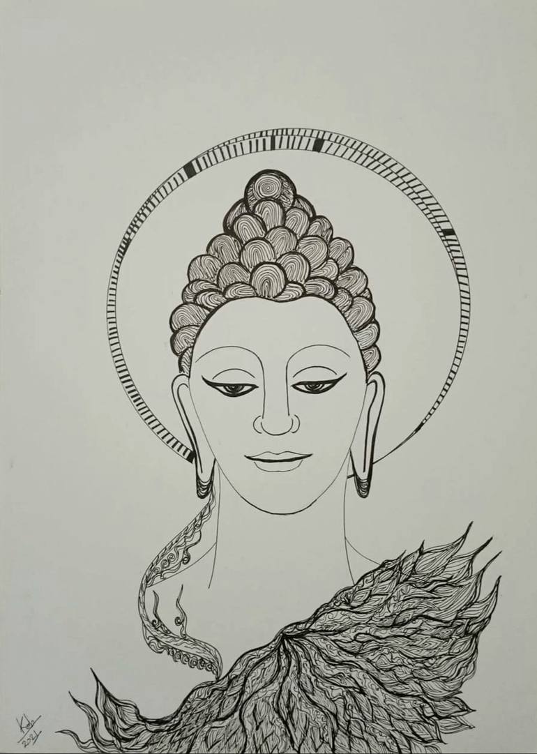 Buddha Mandala art | Buddha art drawing, Mandala art therapy, Mandala  drawing-sonthuy.vn