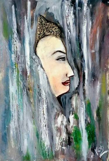 Original Impressionism Religious Paintings by Wanida Rangcakanok