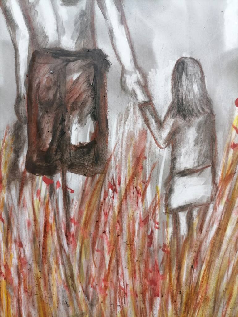 Original Contemporary Family Painting by Wanida Rangcakanok
