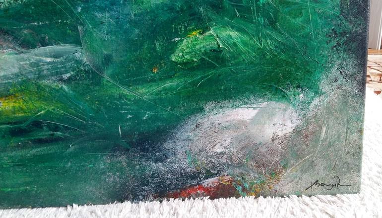 Original Abstract Nature Painting by Abbie Bey