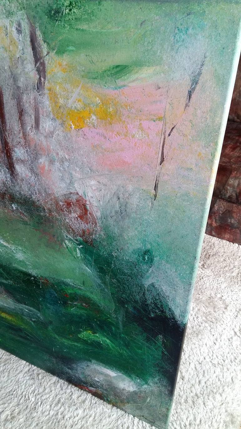 Original Abstract Nature Painting by Abbie Bey