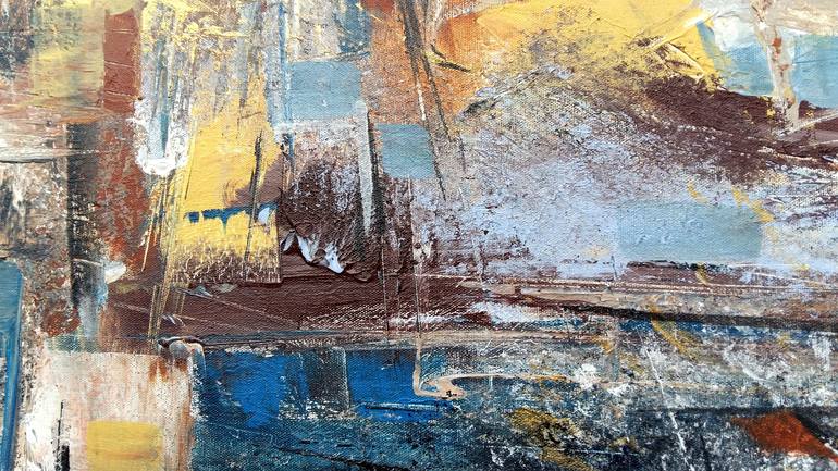 Original Abstract Expressionism Abstract Painting by Abbie Bey