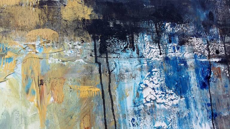 Original Abstract Expressionism Abstract Painting by Abbie Bey