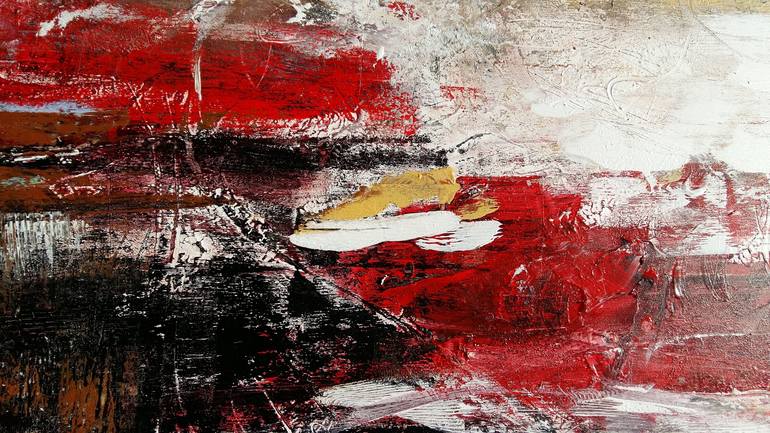 Original Abstract Expressionism Abstract Painting by Abbie Bey