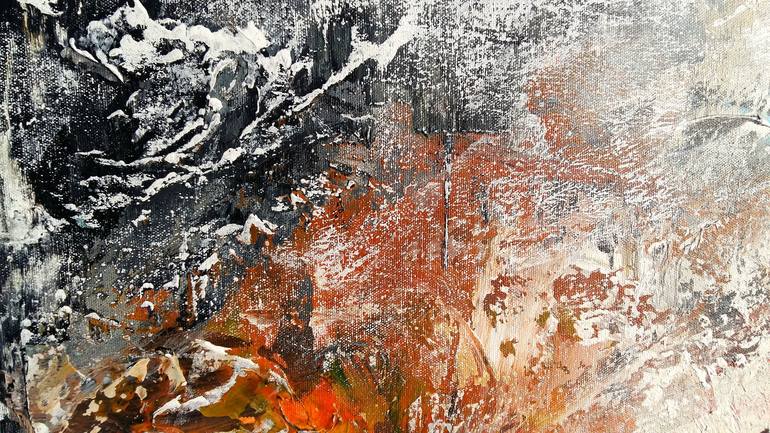 Original Abstract Expressionism Abstract Painting by Abbie Bey