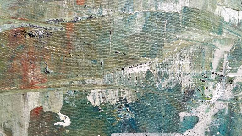 Original Abstract Expressionism Abstract Painting by Abbie Bey