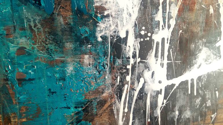 Original Modern Abstract Painting by Abbie Bey