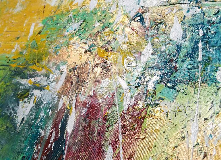 Original Abstract Expressionism Abstract Painting by Abbie Bey