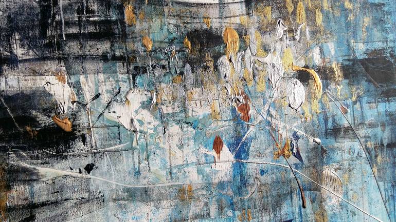 Original Abstract Expressionism Abstract Painting by Abbie Bey