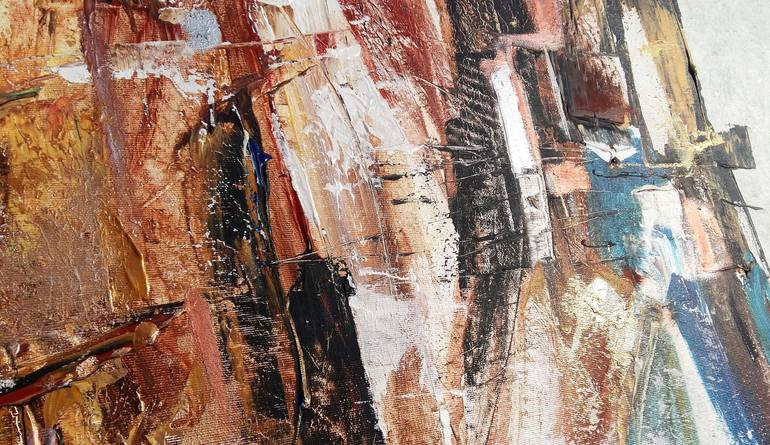 Original Abstract Expressionism Abstract Painting by Abbie Bey