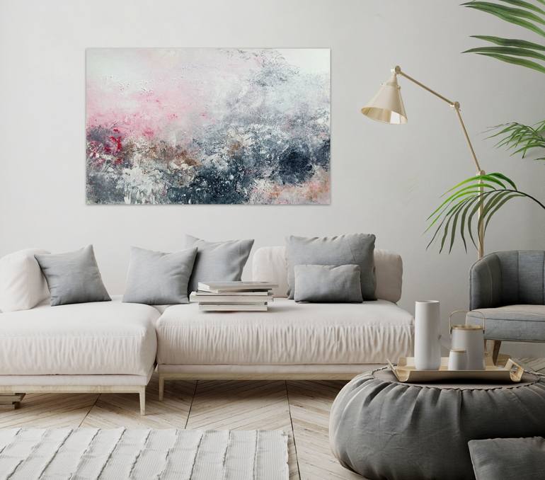 Original Abstract Expressionism Abstract Painting by Abbie Bey