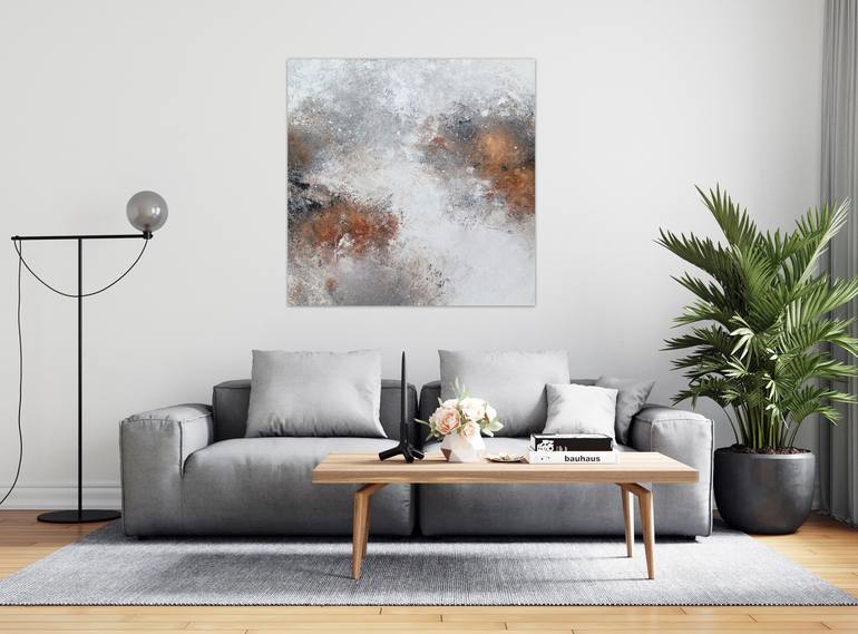 Original Abstract Expressionism Abstract Painting by Abbie Bey