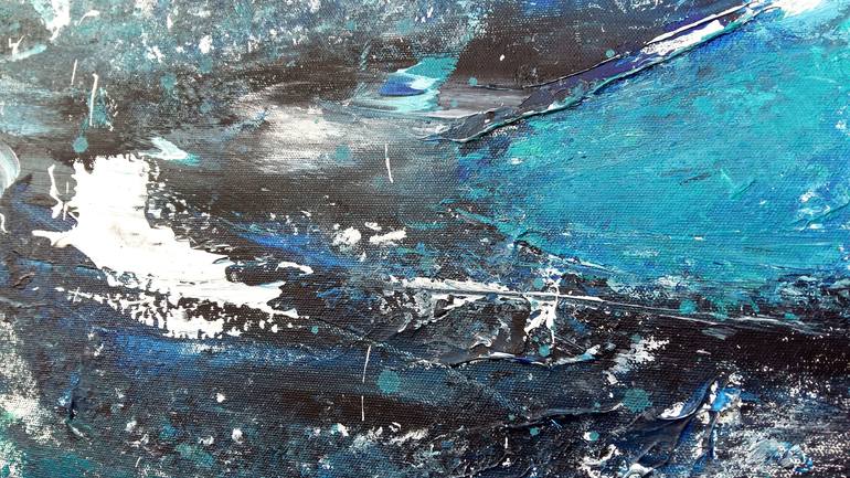 Original Abstract Expressionism Abstract Painting by Abbie Bey