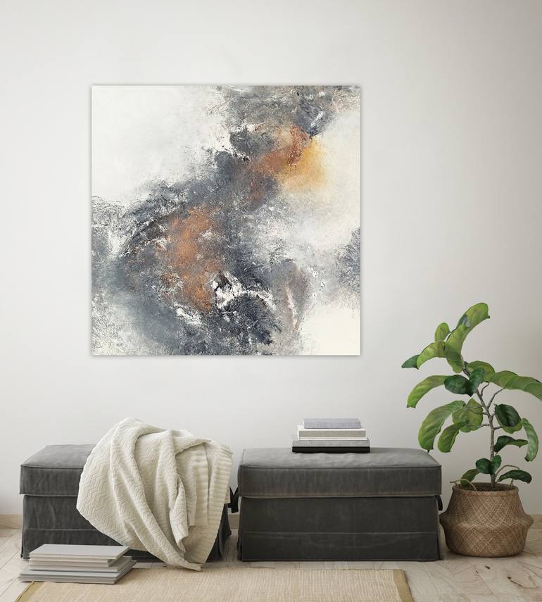 Original Abstract Expressionism Abstract Painting by Abbie Bey