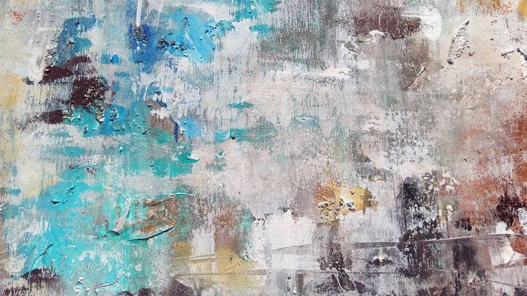 Original Abstract Expressionism Abstract Painting by Abbie Bey