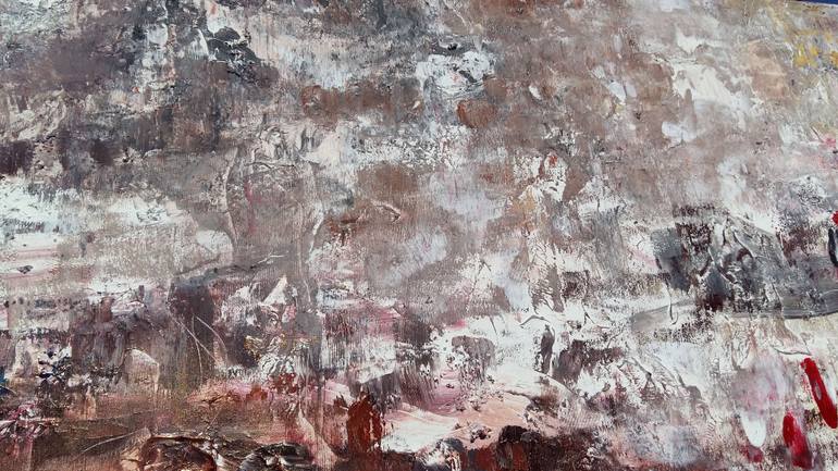 Original Abstract Expressionism Abstract Painting by Abbie Bey