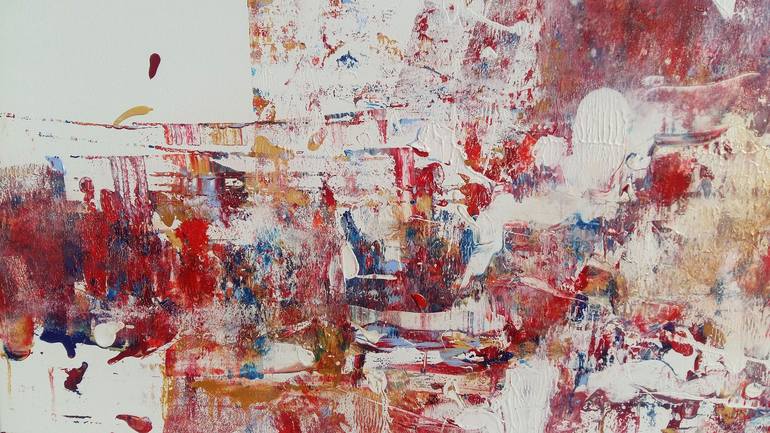 Original Abstract Expressionism Abstract Painting by Abbie Bey