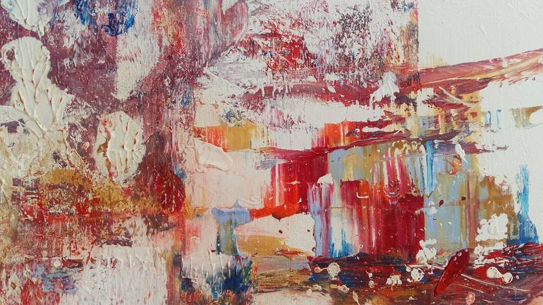 Original Abstract Expressionism Abstract Painting by Abbie Bey