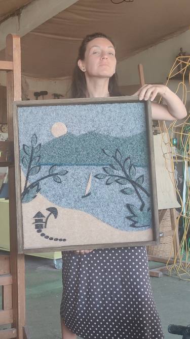 Original Abstract Painting by Verjinia Mihajlova