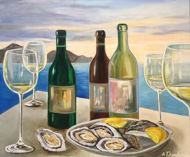 Print of Fine Art Food & Drink Paintings by Anastasiya Kharchenko