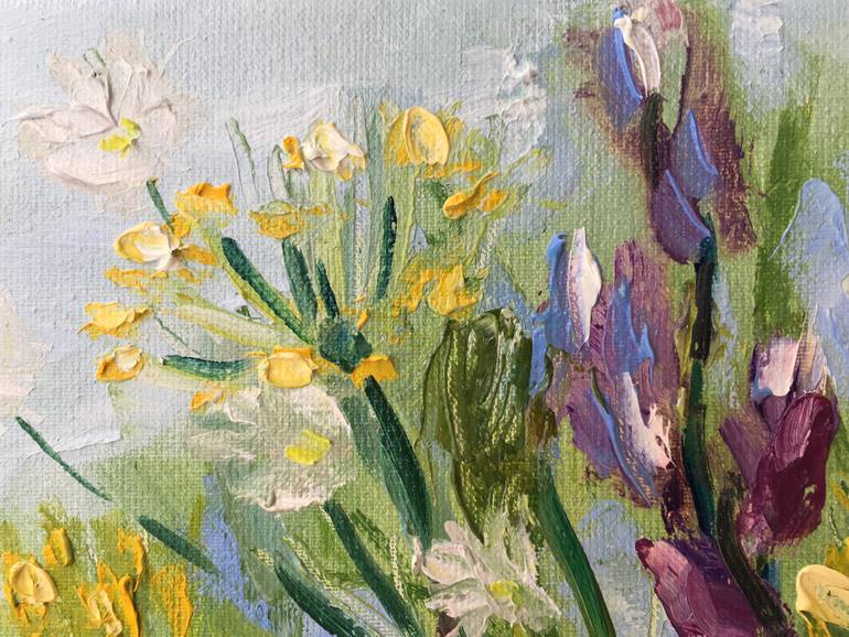 Original Folk Still Life Painting by Anastasiya Kharchenko
