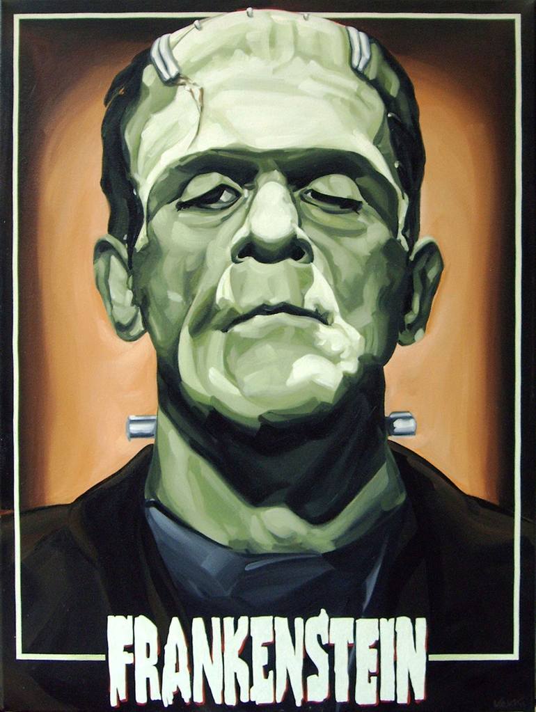Frankenstein Painting by Kevin Scheers Saatchi Art
