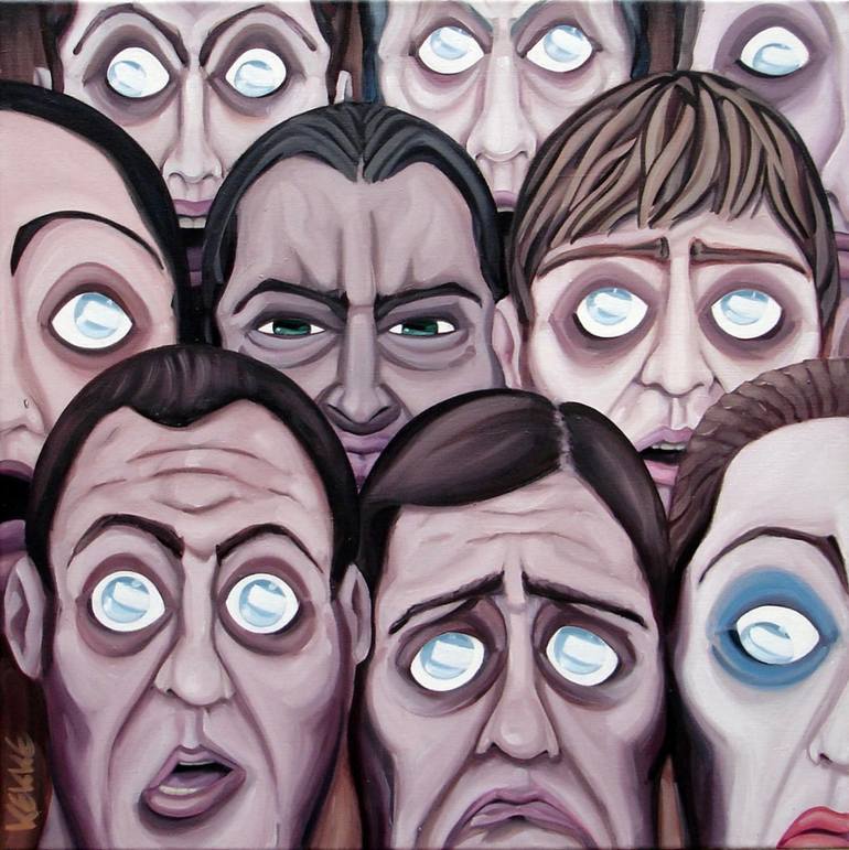 Blindness Painting by Kevin Scheers Saatchi Art