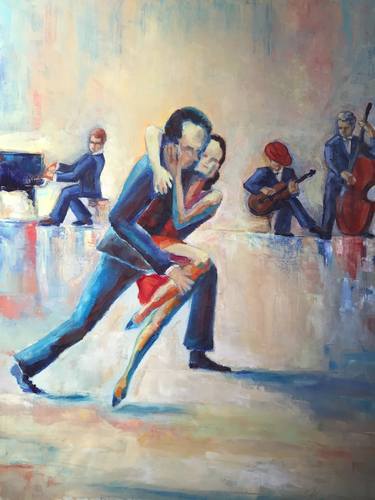 Print of Figurative Music Paintings by Inna Tchernych