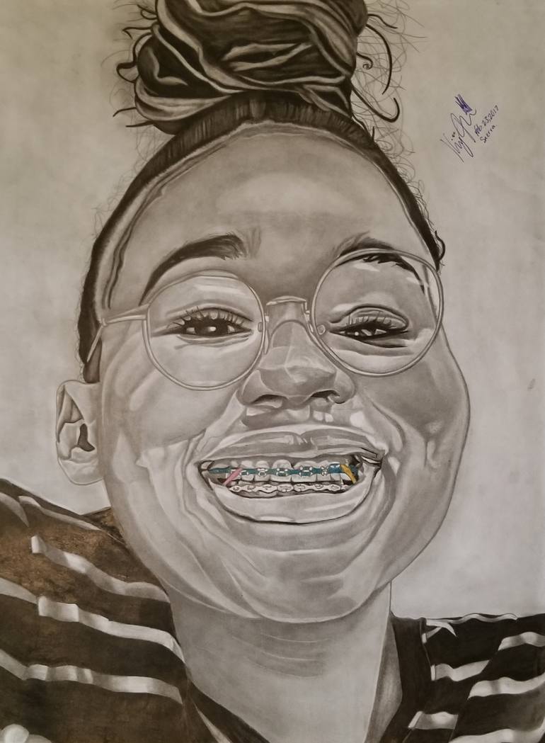 Colorful Braces Drawing by Aundrevious Flournoy Saatchi Art