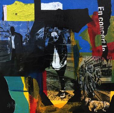 Print of Expressionism Popular culture Collage by Alain Cabot
