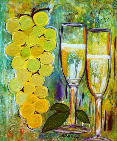 Original Food & Drink Paintings by Maggie Bernet