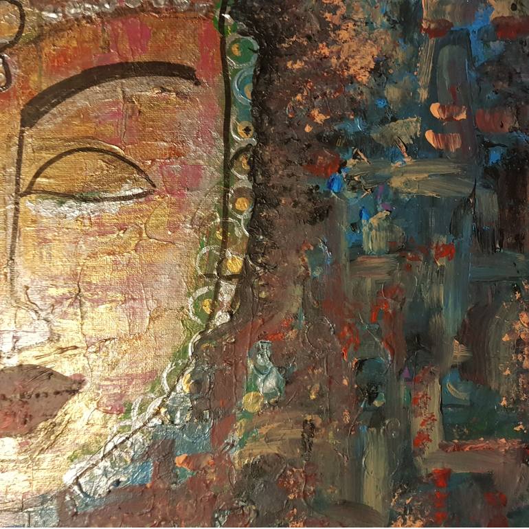 Original Abstract Expressionism Abstract Painting by Baki Ili