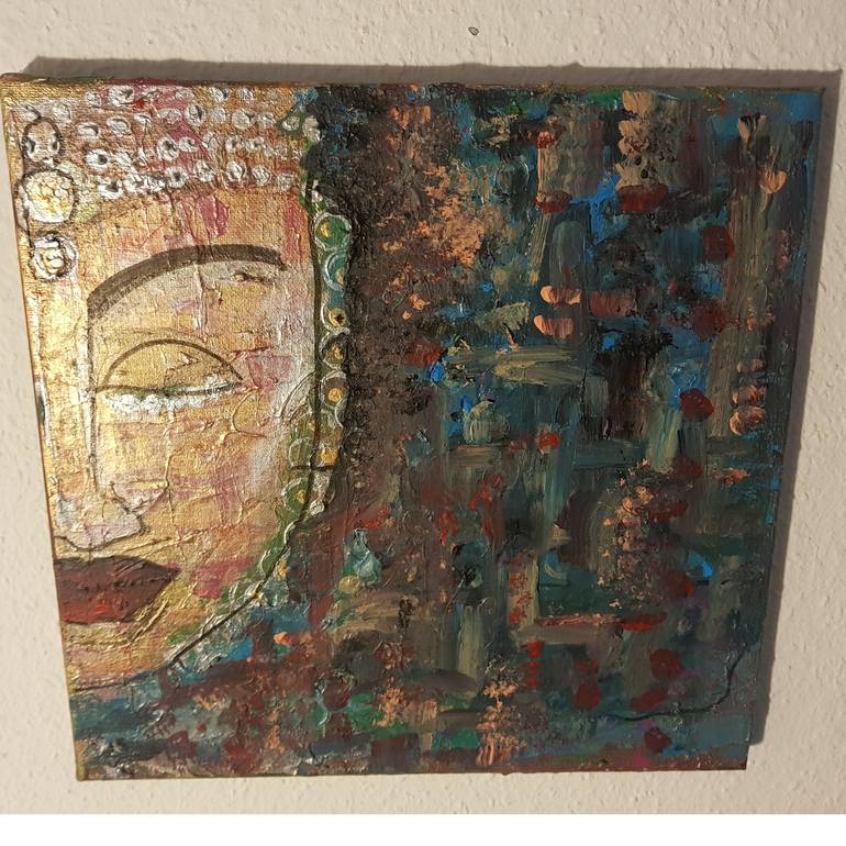 Original Abstract Expressionism Abstract Painting by Baki Ili