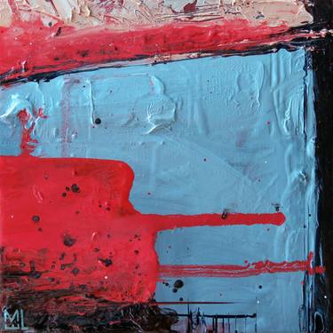 Original Modern Abstract Paintings by Marie-Eve Lachance