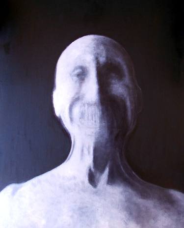 Original Black & White Body Painting by Pietro Cromo