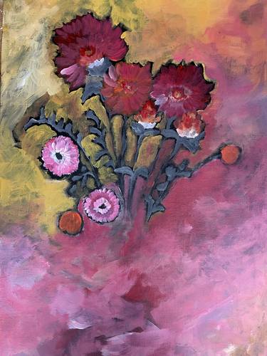 Original Floral Paintings by Amy Elizabeth Davis