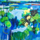 Lotus Fields V by Rosa Ines Vera